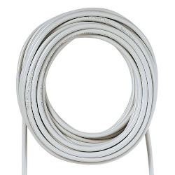 サンワサプライ KB-AD5-CB100N(ライトグレー) エンハンスドカテゴリ5ケーブルのみ 簡易屋外用 100mの通販は