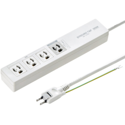 サンワサプライ TAP-RE34M-5(ホワイト) パソコン連動タップ 4個口 5mの通販は 7,529円