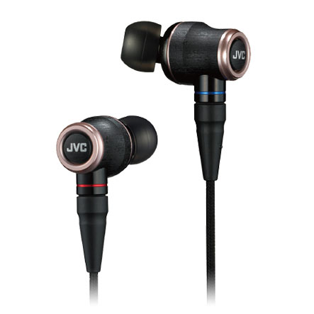 JVC HA-FW01 WOOD 01 inner インナーイヤーヘッドホン ハイレゾ対応の通販は