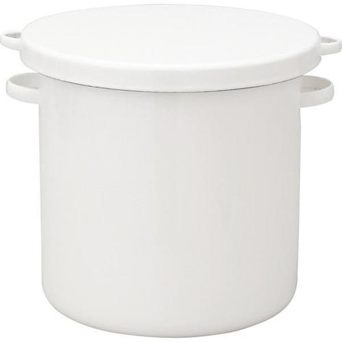 野田琺瑯(nodahoro) ホワイトシリーズ ラウンドストッカー18cm WRS-18の通販は