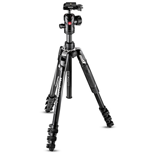 マンフロット(Manfrotto) MKBFRLA4BK-BH(ブラック/シルバー) Befree Advanced アルミニウムL三脚キット