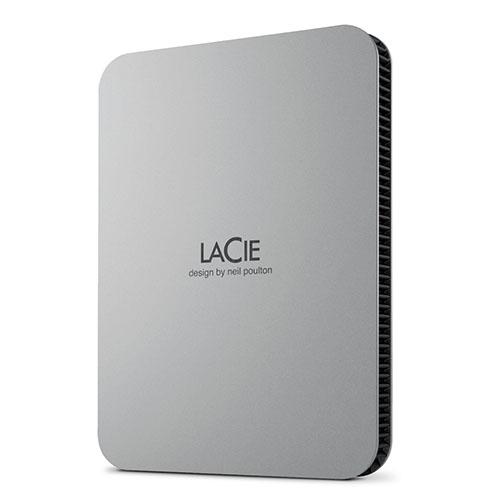エレコム(ELECOM) STLP1000400(ムーンシルバー) USB3.2(Gen1)対応 外付けHDD 1TB LaCie Mobile Drive 2022の通販は
