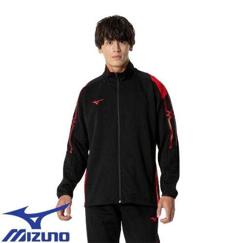 Mizuno ブラック/レッド ジャージ上 ミズノ ジャージ 上下 Sサイズ