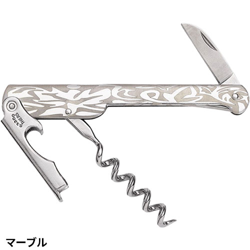 ソムリエナイフ Deluc(デュルック社) ステンレス SF001MB、SF001ZB ステンレス シンプル レストラン ビストロ 飲食店 バー ホテル ギフト プレゼント 贈答品_5