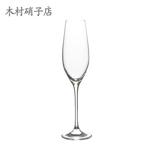 シャンパングラス 木村硝子店 Marron マロン 8oz シャンパーニュ×6脚セット 業務用 6735 フルート型