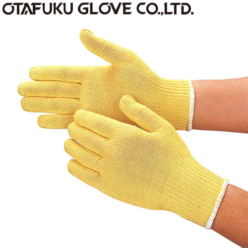 【耐切創手袋】 スーパーアラミド薄手袋 耐切創[10双入] 品番:810 おたふく手袋 （作業用手袋 特殊用途作業 耐切創 アラミド繊維100%の通販は 8,350円