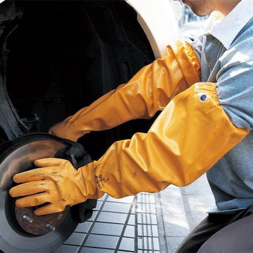 二トリルゴム手袋 SHOWA ショーワグローブ ニトローブ TYPE-R 65 [5双入] No.774 ゴム手袋 裏布あり