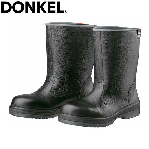 安全靴 ブーツ ドンケル DONKEL 半長靴 R2-06 JIS規格 耐滑 R2ラバー底 R2製法 軽量 ソフト 丈夫 長持ち ワイド樹脂先芯