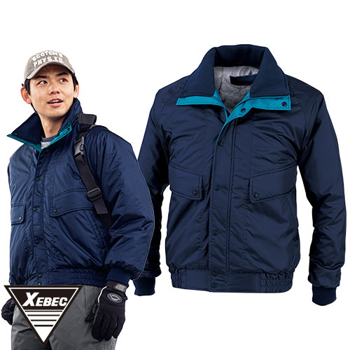 防寒ジャンパー ジーベック XEBEC 裏アルミピステ 285 作業着 防寒 作業服