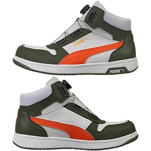 安全靴 ハイカット PUMA プーマ FRONTCOURT DISC MID フロントコート