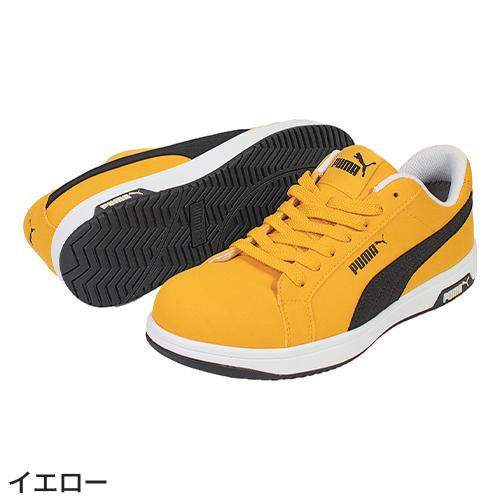 安全靴 PUMA プーマ 新作 アイコニック スエード ICONIC SUEDE LOW 2025年 新作 スニーカー 紐 紐靴 本革 スエード 静電 おしゃれ メンズ レディース 人気 かっこいい セーフティー 建築 建設 運送 工場 3e 25.0~2