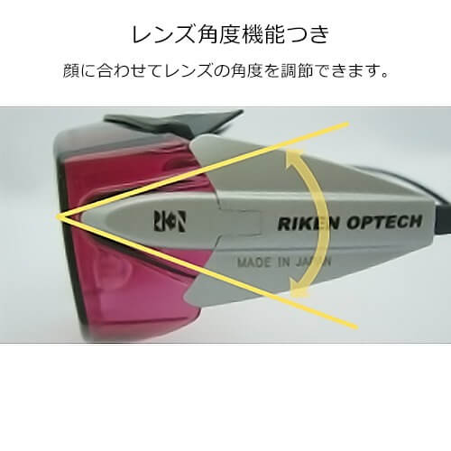 レーザー保護メガネ 理研オプテック RIKEN RS-80(レーザー保護レンズ) RS-80 EX、RS-80 AR、RS-80 ARV、RS-80 HE、RS-80 HEV、RS-80 V、RS-80 VS レーザー保護レンズ_2