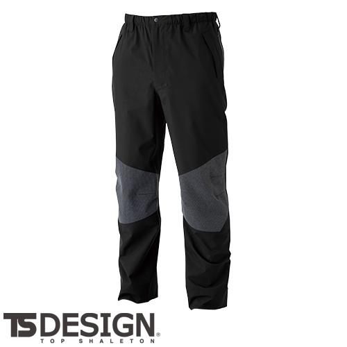 レインパンツ 藤和 TS Design TS TEX レインパンツ 18112 レインウエア 合羽 カッパ 軽量 ストレッチ 防水 撥水 防風 透湿 反射機能 カッコいい オシャレ