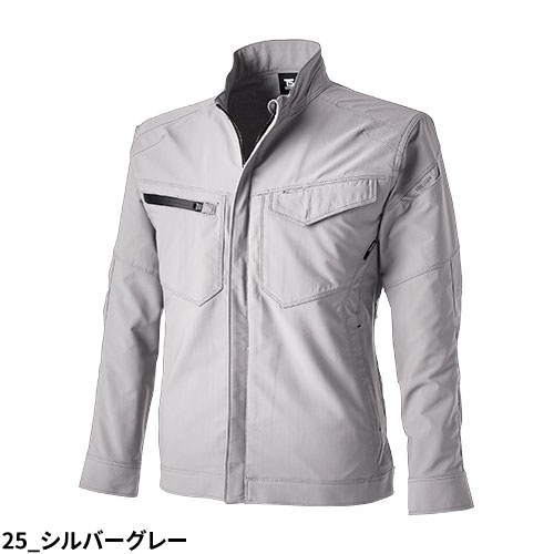 作業服 ブルゾン 藤和 TS Design エコハイブリッドダブルクロスジャケット 4616 作業着 通年 秋冬 帯電防止 軽量 ストレッチ 形態安定の通販は