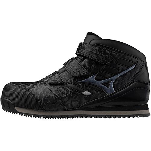 安全靴 ハイカット ミズノ MIZUNO オールマイティ 雪上防水シューズ メンズ ALMIGHTY WT F1GA180414 マジックテープ ミッドカット JSAA規格 2023年 新作 限定 防水 寒冷 寒冷地仕様 耐滑 軽量 雪上 雪上対応 人工皮_10