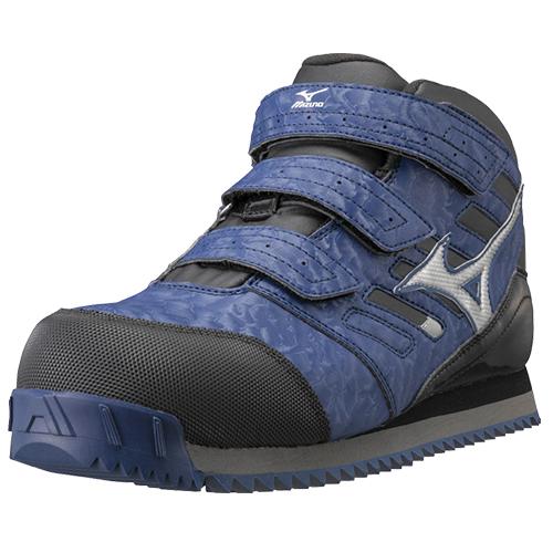 安全靴 ハイカット ミズノ MIZUNO オールマイティ 雪上防水シューズ メンズ ALMIGHTY WT F1GA180414 マジックテープ ミッドカット JSAA規格 2023年 新作 限定 防水 寒冷 寒冷地仕様 耐滑 軽量 雪上 雪上対応 人工皮_13