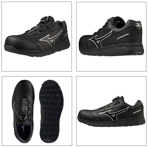 安全靴 ミズノ 新作 MIZUNO オールマイティ ALMIGHTY SU51L BOA 新商品