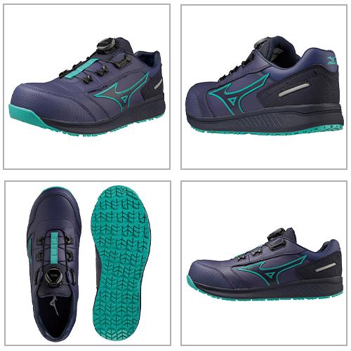 安全靴 ミズノ 新作 MIZUNO オールマイティ ALMIGHTY SU51L BOA 新商品