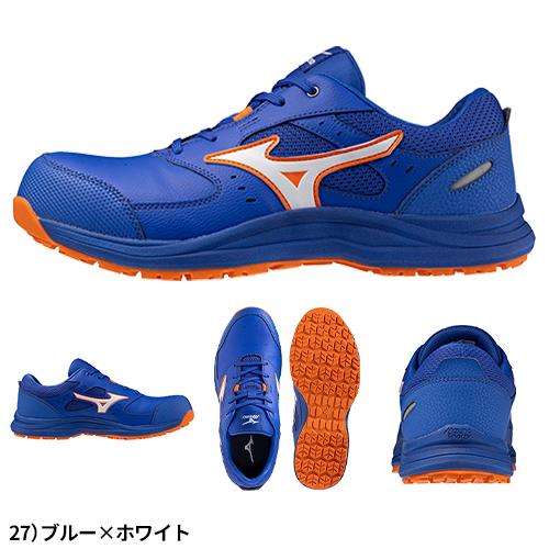 安全靴 ミズノ MIZUNO オールマイティ ALMIGHTY LS3 11L 2026年 新作 紐靴 JSAA規格 スニーカー メンズ レディース 新商品 軽量 クッション性 耐滑 滑りにくい 疲れにくい おしゃれ 樹脂先芯 建築 建設 倉庫業 運送業_13