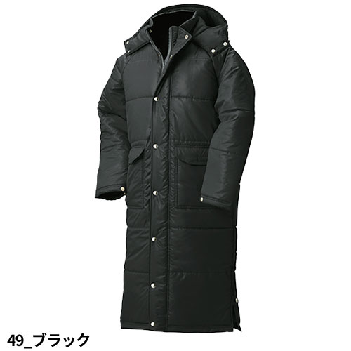 クロダルマ] 作業用上着 防寒コート メンズ 防寒着 防寒服 ベンチ