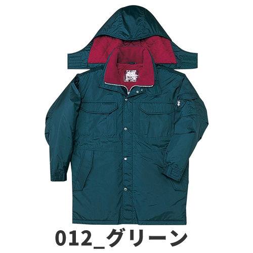 防寒コート 自重堂 コート（フード付） 48163 作業着 防寒 作業服_3
