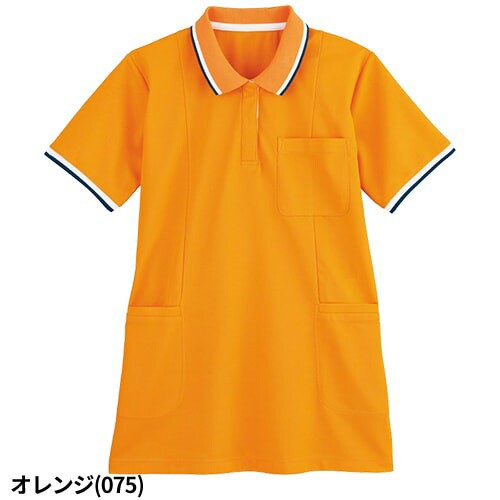 シャツ 介護服 レディース 女性用 自重堂 whisel 半袖ロング シャツ 介護服 レディース 女性用 自重堂 whisel 半袖ロング
