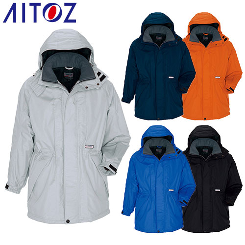 防寒コート AITOZ 防寒作業服 作業着 防寒ウエア ドカジャン メンズ レディース 上着 ブルゾン ジャケット ジャンパー 防寒着 防寒服 防寒作業服 防寒グッズ 防寒アイテム 冬用 アウトドア レジャー キャンプ アイトス AZ-6160