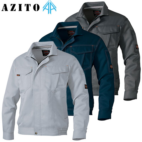 作業服 ブルゾン AITOZ アイトス 長袖ブルゾン AZ-11401 作業着 通年 秋冬