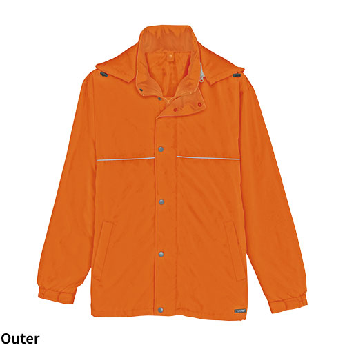 防寒コート 作業着 防寒 作業服 ドカジャン メンズ レディース 上着 ブルゾン ジャケット ジャンパー 防寒着 防寒服 防寒作業服 防寒グッズ 防寒アイテム 冬用 アウトドア レジャー キャンプ Asahicho 旭蝶繊維 ブルート E49000 防寒コート 作業着 防寒 作業服 ドカジャン メンズ レディース 上着