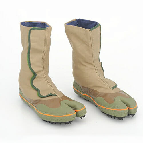 地下足袋 大同石油 ニューワンタッチ NS スパイク付き #3N マジックテープ 先芯なし