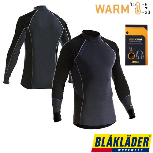 防寒インナー ブラックラダー BLAK LADER UNDERWEAR TOP WARM 100% MERINO 4897-1732 作業着 防寒 作業服の通販は
