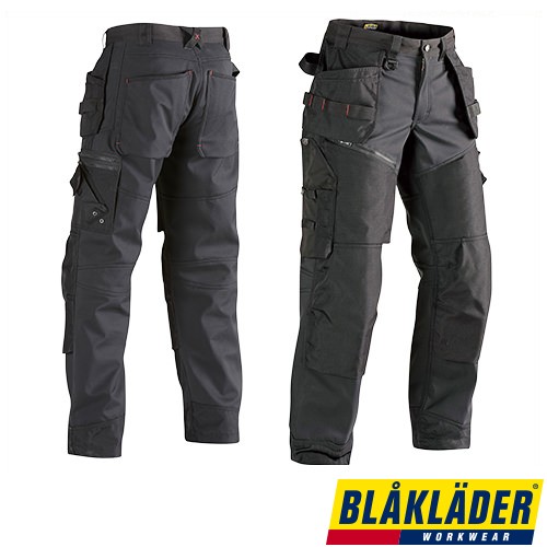 作業服 カーゴパンツ ブラックラダー BLAK LADER CRAFTSMAN TROUSERS X1500 SOFTSHELL 8214-2517 作業着 通年 秋冬