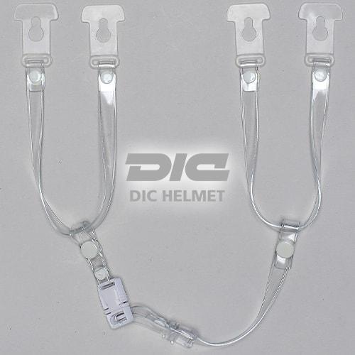 作業ヘルメット 交換用 Dicヘルメット E2透明ワンタッチアゴひも 耳あごひもセット E2透明ワンタッチアゴひも メンテナンス用品 工事用 の通販はau Pay マーケット まもる君 Au Pay マーケット店