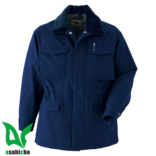 防寒コート Asahicho 旭蝶繊維 カストロコート 3055 作業着 防寒 作業服 ドカジャン メンズ レディース 上着 ブルゾン ジャケット ジャンパー 防寒着 防寒服 防寒作業服 防寒グッズ 防寒アイテム 冬用 アウトドア レジャー キャンプの通販は