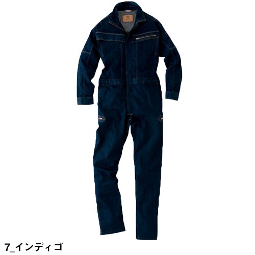 作業服 秋冬 つなぎ デニム Asahicho 旭蝶繊維 K122 作業着 通年 オーバーオール ツナギ メンズ レディース おしゃれ 人気 かっこいい 高の通販はau Pay マーケット まもる君 Au Pay マーケット店