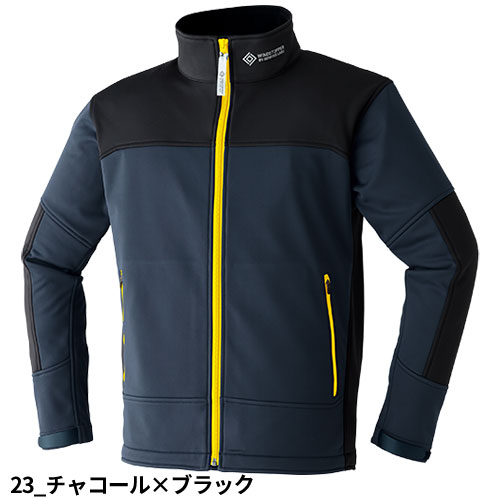 作業服 ブルゾン Asahicho 旭蝶繊維 WINDSTOPPER ウインドストッパー ソフトシェルジャケット 51038 作業着 通年 秋冬 防風 透湿 耐水 撥水 ストレッチ 反射材 アウトドア タウンユース スポーツ 作業服 ブルゾン Asahicho 旭蝶繊維 WINDSTOPPER ウインドストッパー