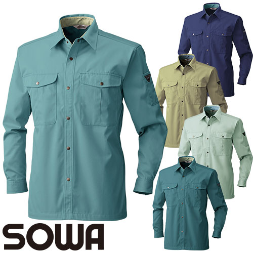 桑和 4443 ツートンブルゾン Mサイズ ダークG(109) 【北海道・沖縄