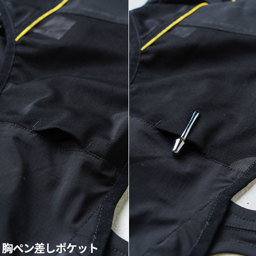 ペルチェベスト 冷却作業着 桑和 SOWA アイスパッド・ベストセット 13209 作業着 作業服 春夏