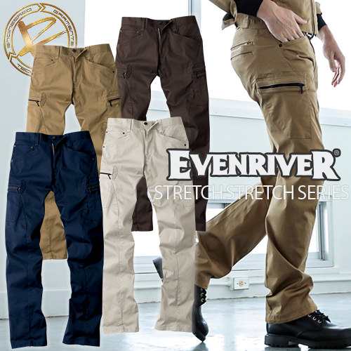 evenriver カーゴパンツ トップ フリーサイズ