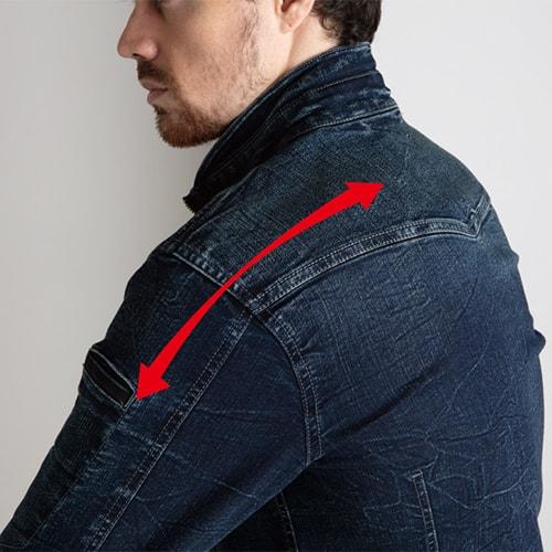 ドレステリア　デニムブルゾン SLY | FRONT ZIP DENIM ブルゾン (デニムジャケット ) |SHEL