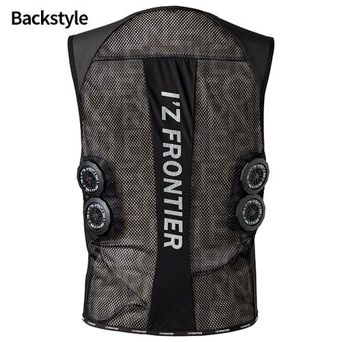 ペルチェベスト 冷却作業着 アイズフロンティア I'Z FRONTIER 冷却ペルチェ4個タイプ インナーベスト＆デバイス・バッテリーセット #PS1074 作業着 作業服 春夏_2