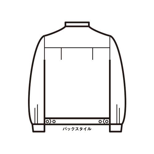 作業服 ブルゾン 中塚被服 長袖ブルゾン CJ3600 作業着 春夏_2