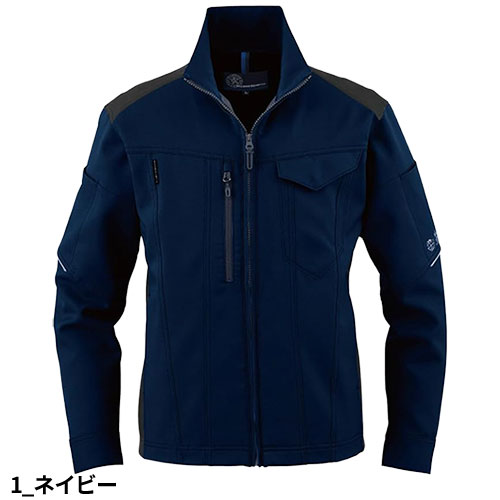 種類21：011ピュアホワイト/LL AZ-10549 アイトス 裏ボア防寒ブルゾン