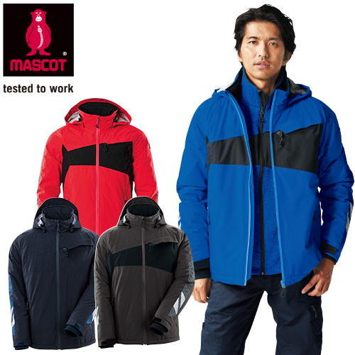 防寒ジャンパー マスコット MASCOT ウインタージャケット 18035 作業着 防寒 作業服 反射材 撥水 防水