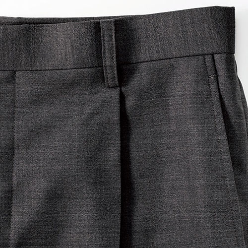 パンツ スラックス ズボン 制服 ユニフォーム FACEMIX フェイスミックス メンズスリムストレッチパンツ（無地） FP6015M 飲食店 メンズ レストラン カフェ おしゃれ かっこいい_3