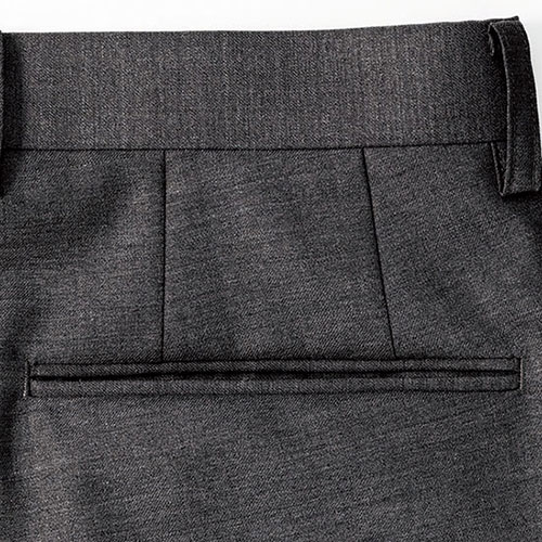 パンツ スラックス ズボン 制服 ユニフォーム FACEMIX フェイスミックス メンズスリムストレッチパンツ（無地） FP6015M 飲食店 メンズ レストラン カフェ おしゃれ かっこいい_5