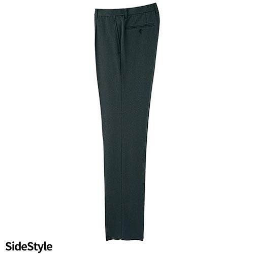 パンツ スラックス ズボン 制服 ユニフォーム FACEMIX フェイスミックス メンズレギュラーワンタックストレッチパンツ（ストライプ） FP6018M 飲食店 メンズ レストラン カフェ おしゃれ かっこいい_2