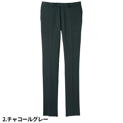 パンツ スラックス ズボン 制服 ユニフォーム FACEMIX フェイスミックス メンズスリムノータックストレッチパンツ（ストライプ） FP6019M 飲食店 メンズ レストラン カフェ おしゃれ かっこいい_4