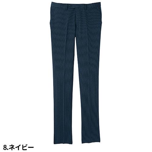 パンツ スラックス ズボン 制服 ユニフォーム FACEMIX フェイスミックス メンズスリムノータックストレッチパンツ（ストライプ） FP6019M 飲食店 メンズ レストラン カフェ おしゃれ かっこいい_5