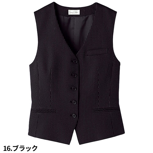ベスト 制服 ユニフォーム FACEMIX フェイスミックス レディスベスト FV1301L 飲食店 レストラン カフェ バー レディース バーテンダー ホテル おしゃれ かっこいい_7